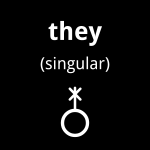 they singular non-binary genderqueer symbol